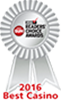 Reachers Choice Award 2016 Best Casino Award
